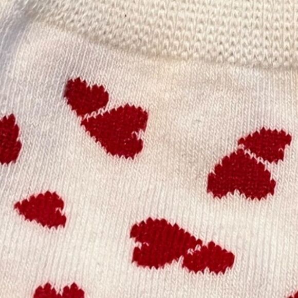 Kate Spade York 3 Pack Of Valentine’s Day Socks-true NWT Sz 4-10 - Picture 3 of 6